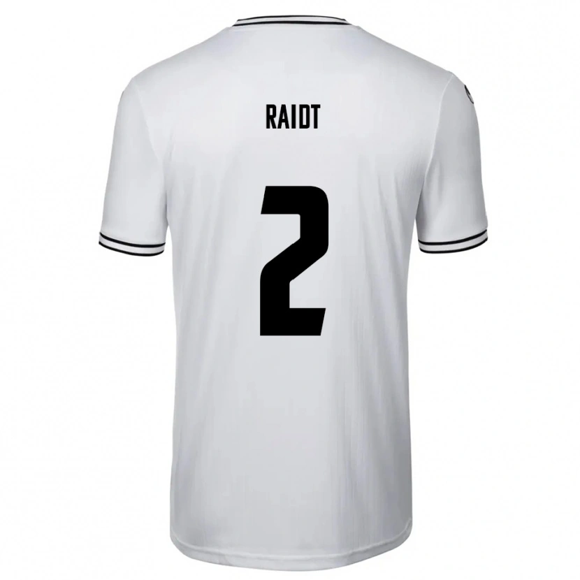 Danxen Män Bodie Raidt #2 Vit Svart Hemmatröja Matchtröjor 2025/26 Tröjor T-Tröja