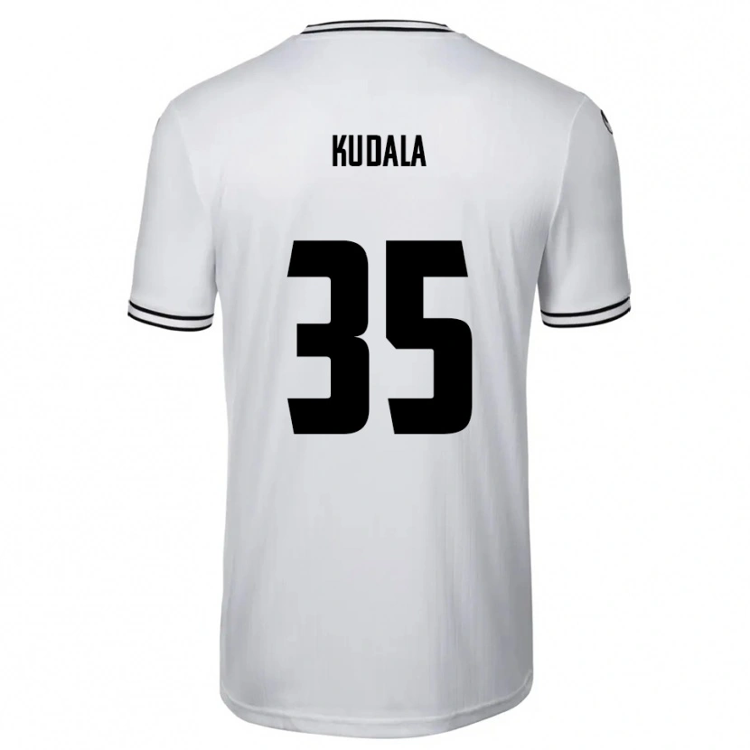 Danxen Män Julian Kudala #35 Vit Svart Hemmatröja Matchtröjor 2025/26 Tröjor T-Tröja