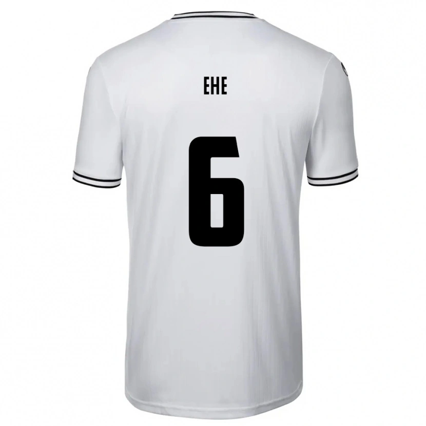 Danxen Män Benedikt Ehe #6 Vit Svart Hemmatröja Matchtröjor 2025/26 Tröjor T-Tröja