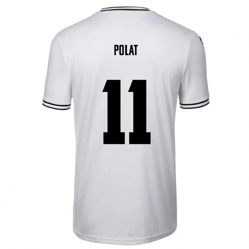 Danxen Män Yalcin Polat #11 Vit Svart Hemmatröja Matchtröjor 2025/26 Tröjor T-Tröja