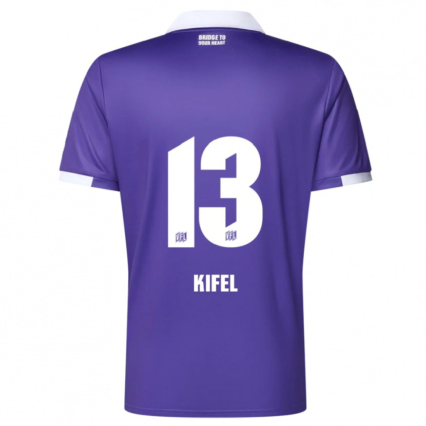 Danxen Män Denis Kifel #13 Lila Vit Hemmatröja Matchtröjor 2025/26 Tröjor T-Tröja
