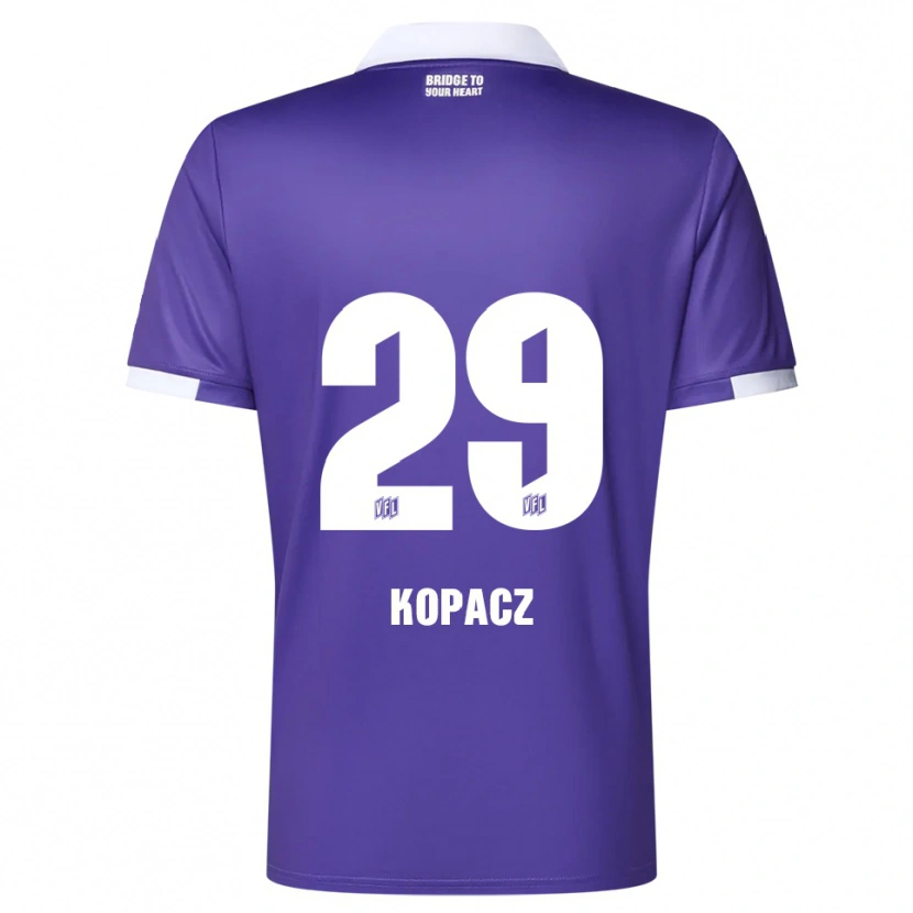 Danxen Män David Kopacz #29 Lila Vit Hemmatröja Matchtröjor 2025/26 Tröjor T-Tröja