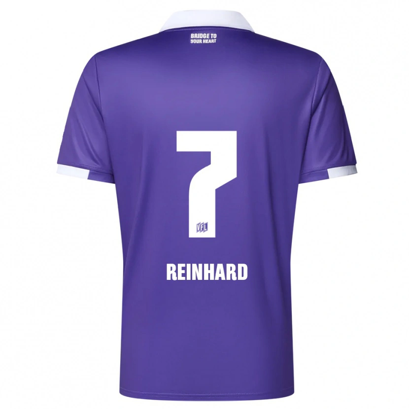 Danxen Män Taro Reinhard #7 Lila Vit Hemmatröja Matchtröjor 2025/26 Tröjor T-Tröja