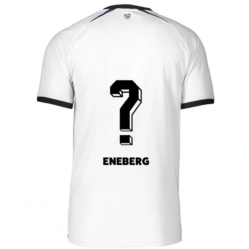 Danxen Män Milan Eneberg #0 Vit Svart Bortatröja Matchtröjor 2025/26 Tröjor T-Tröja
