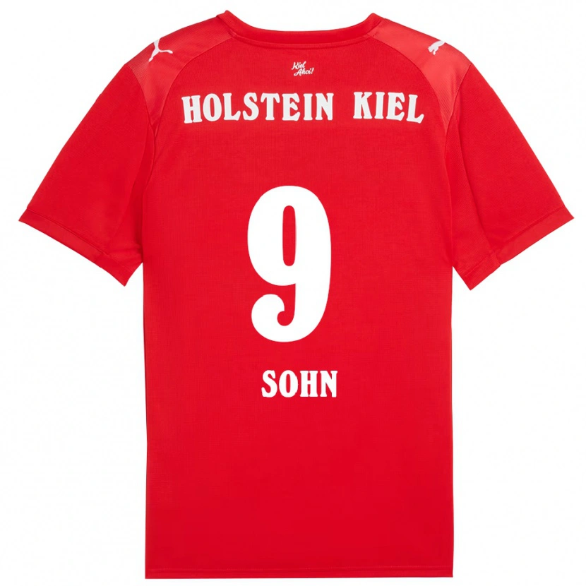 Danxen Män Etienne Sohn #9 Röd Blå Bortatröja Matchtröjor 2025/26 Tröjor T-Tröja