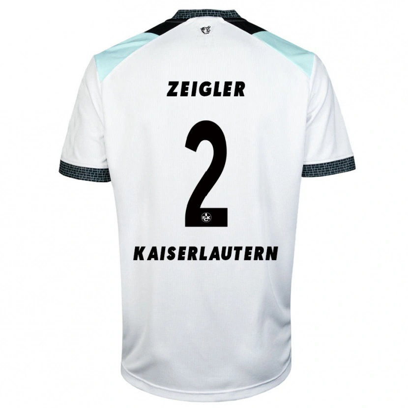 Danxen Män Tyrese Zeigler #2 Vit Svart Bortatröja Matchtröjor 2025/26 Tröjor T-Tröja