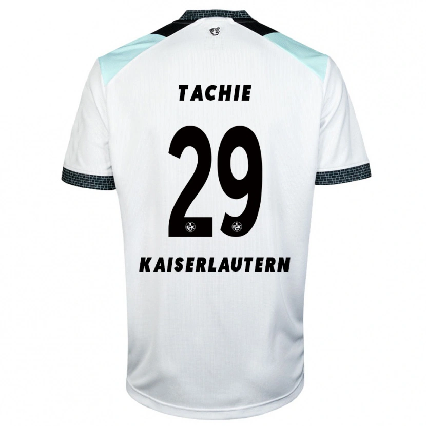 Danxen Män Richmond Tachie #29 Vit Svart Bortatröja Matchtröjor 2025/26 Tröjor T-Tröja