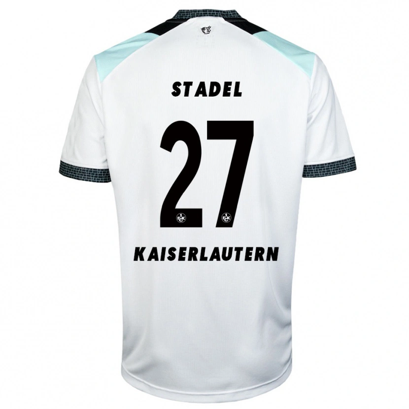 Danxen Män Maddox Stadel #27 Vit Svart Bortatröja Matchtröjor 2025/26 Tröjor T-Tröja