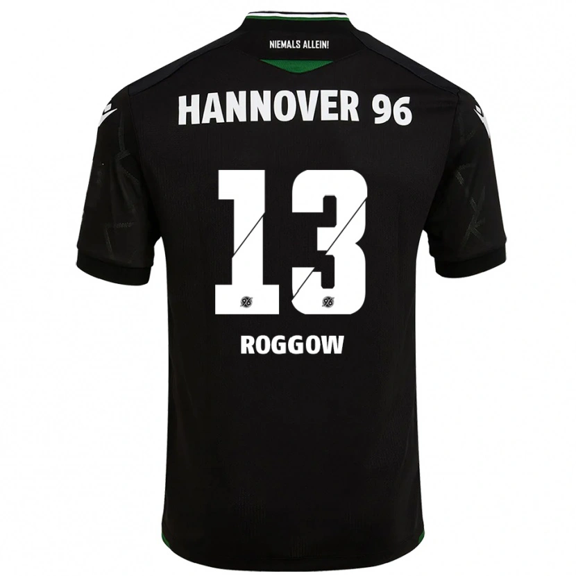 Danxen Män Franz Roggow #13 Svart Grön Bortatröja Matchtröjor 2025/26 Tröjor T-Tröja