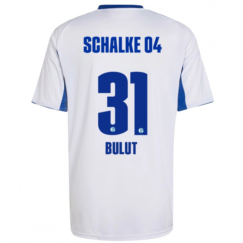 Danxen Män Taylan Bulut #31 Vit Blå Bortatröja Matchtröjor 2025/26 Tröjor T-Tröja