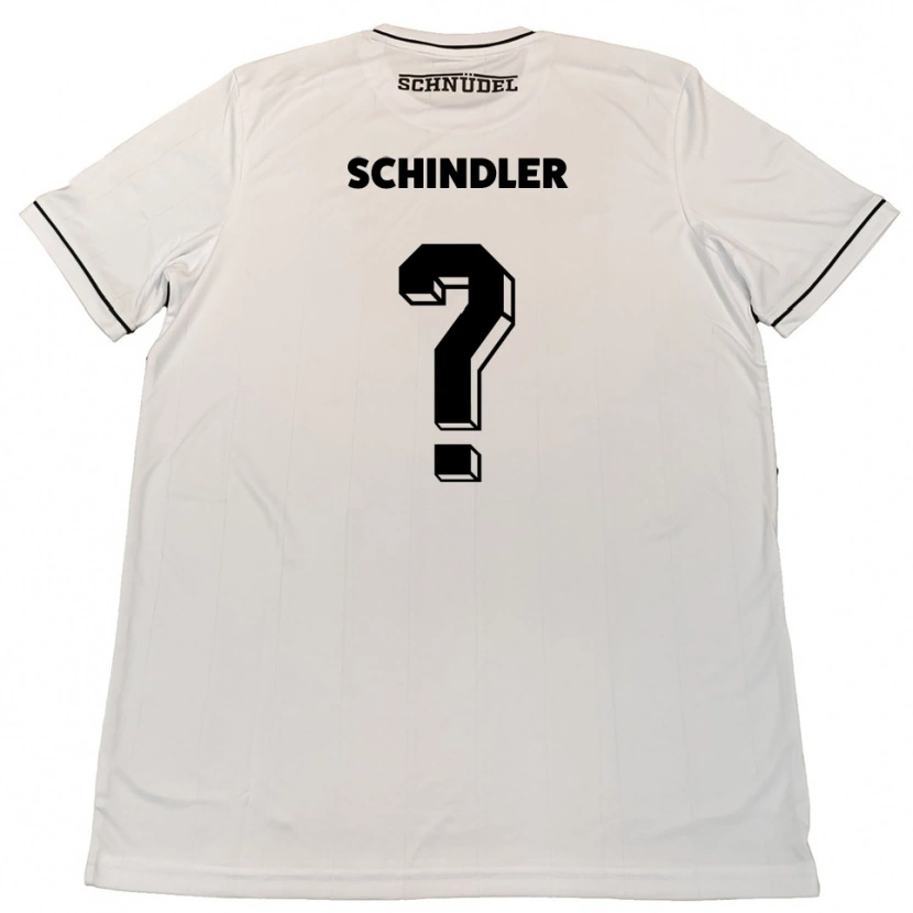 Danxen Män Vanessa Schindler #0 Vit Svart Bortatröja Matchtröjor 2025/26 Tröjor T-Tröja