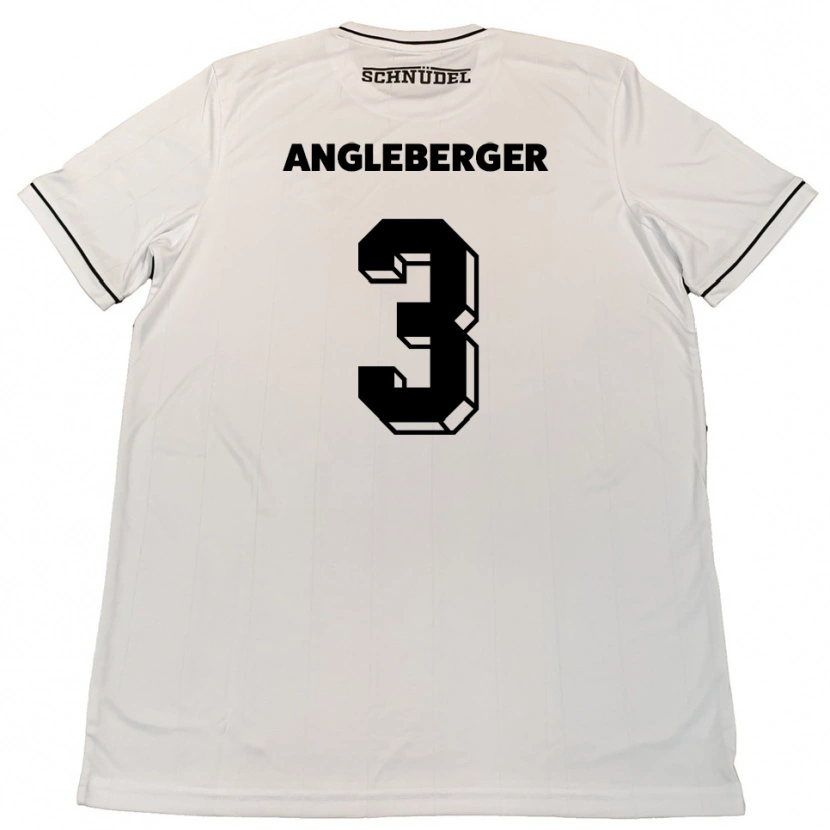 Danxen Män Devin Angleberger #3 Vit Svart Bortatröja Matchtröjor 2025/26 Tröjor T-Tröja
