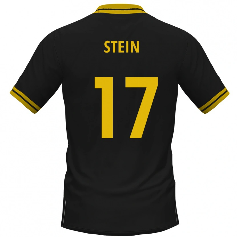 Danxen Män Hugo Stein #17 Svart Gul Bortatröja Matchtröjor 2025/26 Tröjor T-Tröja