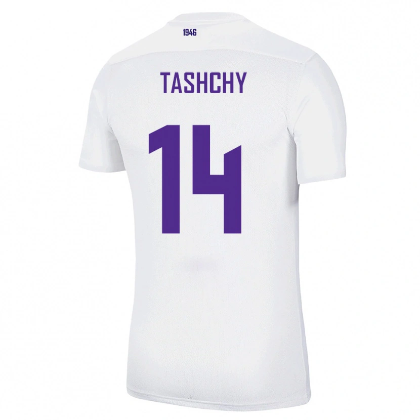 Danxen Män Boris Tashchy #14 Vit Grön Bortatröja Matchtröjor 2025/26 Tröjor T-Tröja