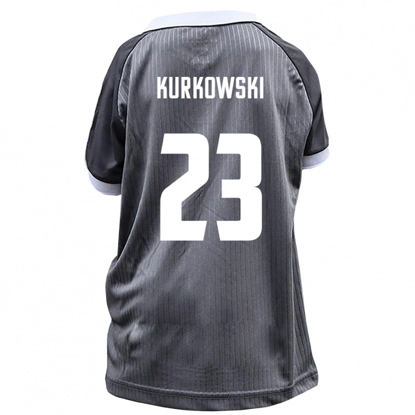 Danxen Män Hannes Kurkowski #23 Grå Vit Bortatröja Matchtröjor 2025/26 Tröjor T-Tröja