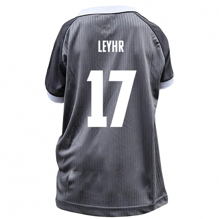 Danxen Män Tobias Leyhr #17 Grå Vit Bortatröja Matchtröjor 2025/26 Tröjor T-Tröja