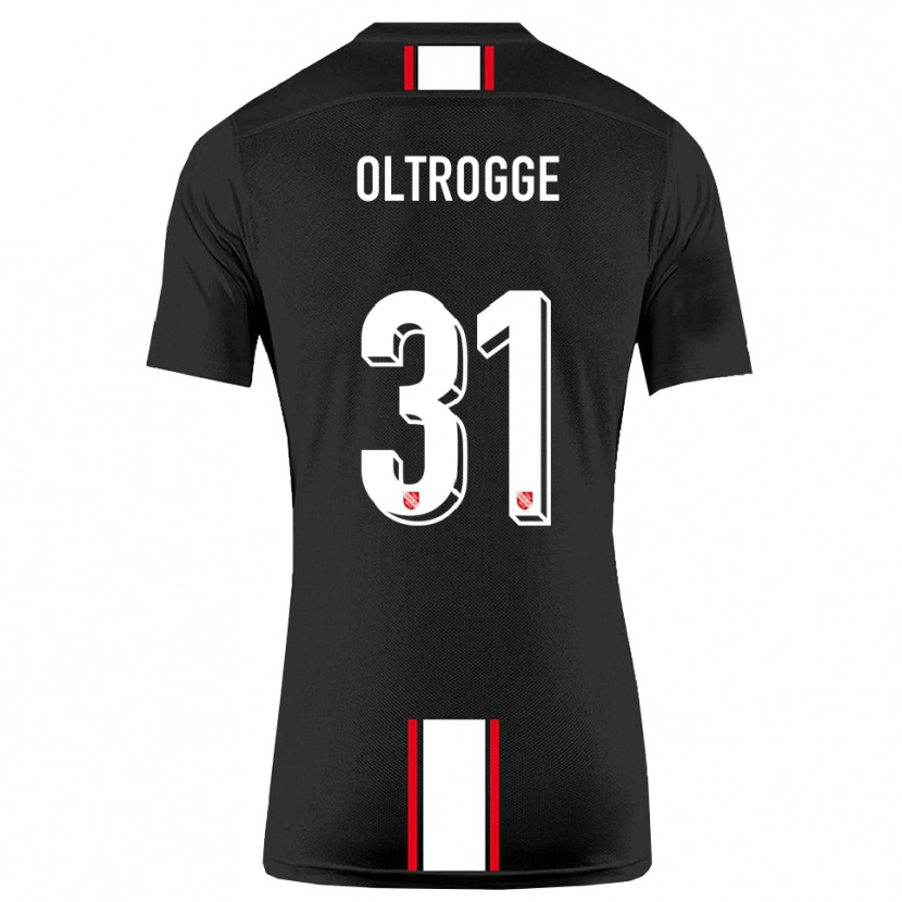 Danxen Män Jannik Oltrogge #31 Svart Vit Bortatröja Matchtröjor 2025/26 Tröjor T-Tröja