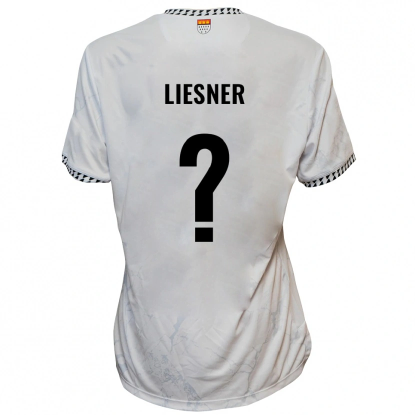 Danxen Män Annalena Stephanie Liesner #0 Vit Svart Bortatröja Matchtröjor 2025/26 Tröjor T-Tröja