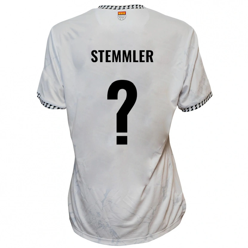 Danxen Män Sophie Stemmler #0 Vit Svart Bortatröja Matchtröjor 2025/26 Tröjor T-Tröja