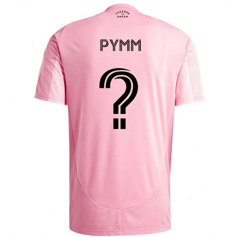 Danxen Barn Jack Pymm #0 Rosa Svart Hemmatröja Matchtröjor 2025/26 Tröjor T-Tröja
