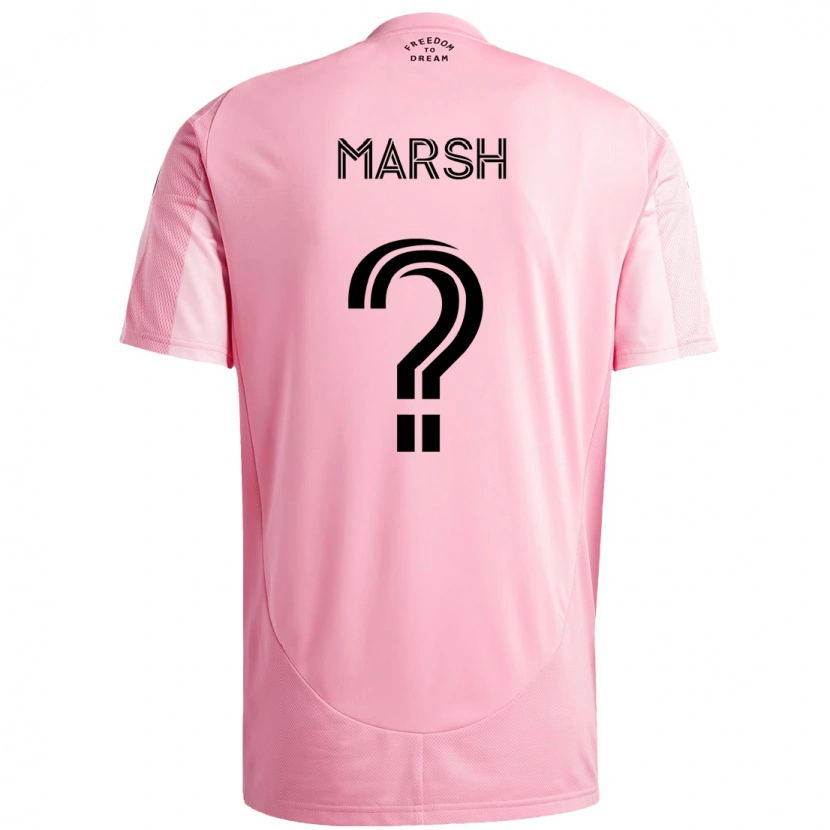 Danxen Barn Cadriano Marsh #0 Rosa Svart Hemmatröja Matchtröjor 2025/26 Tröjor T-Tröja