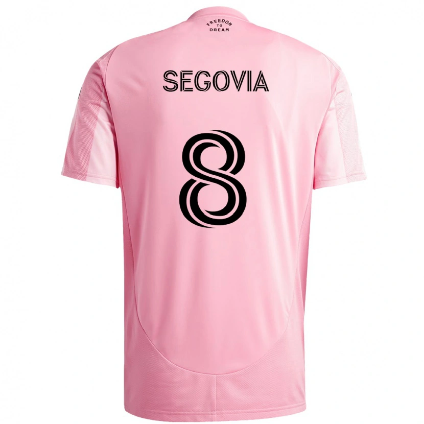 Danxen Barn Telasco Segovia #8 Rosa Svart Hemmatröja Matchtröjor 2025/26 Tröjor T-Tröja