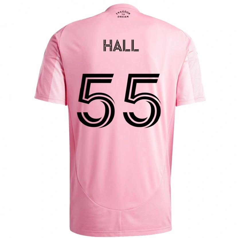 Danxen Barn Tyler Hall #55 Rosa Svart Hemmatröja Matchtröjor 2025/26 Tröjor T-Tröja
