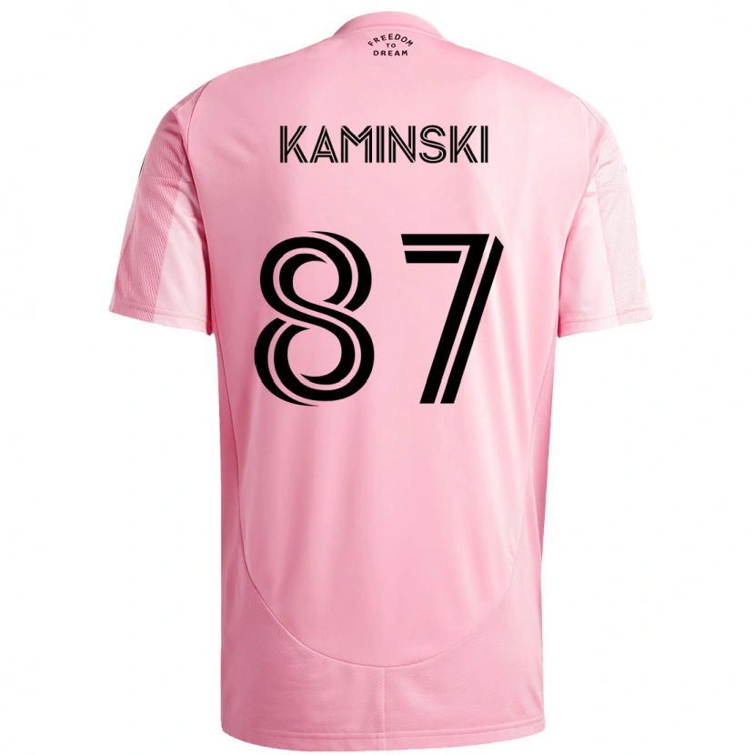 Danxen Barn Brett Kaminski #87 Rosa Svart Hemmatröja Matchtröjor 2025/26 Tröjor T-Tröja