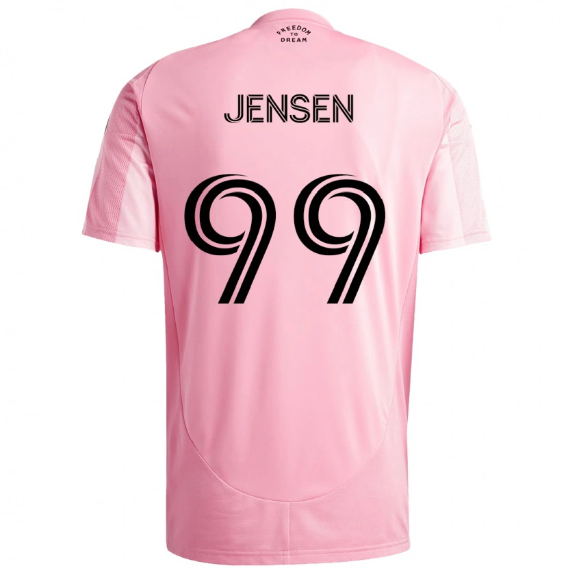 Danxen Barn Cole Jensen #99 Rosa Svart Hemmatröja Matchtröjor 2025/26 Tröjor T-Tröja