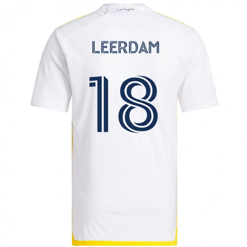 Danxen Barn Kelvin Leerdam #18 Lila Blå Hemmatröja Matchtröjor 2025/26 Tröjor T-Tröja