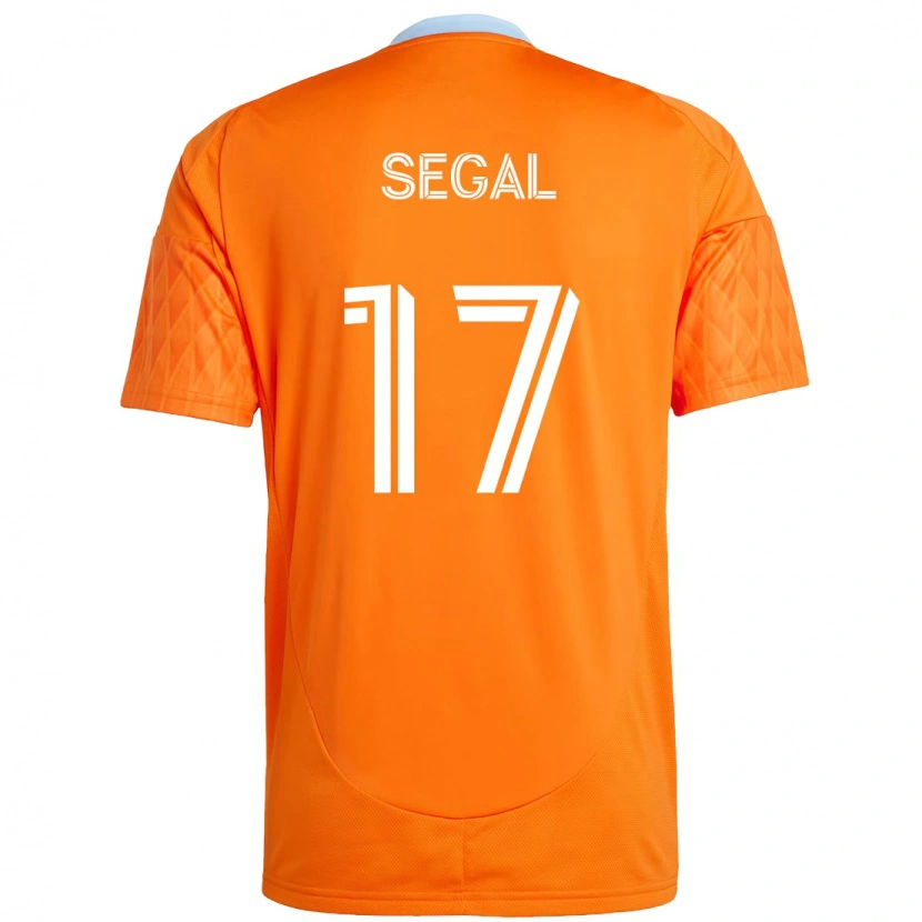 Danxen Barn Gabriel Segal #17 Orange Vit Hemmatröja Matchtröjor 2025/26 Tröjor T-Tröja