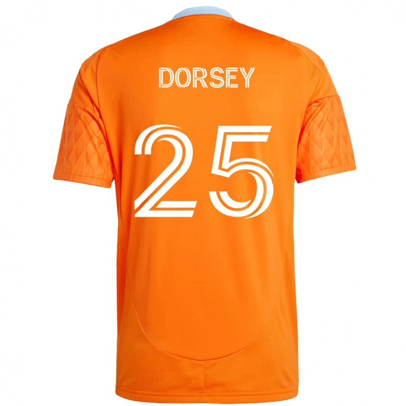 Danxen Barn Griffin Dorsey #25 Orange Vit Hemmatröja Matchtröjor 2025/26 Tröjor T-Tröja