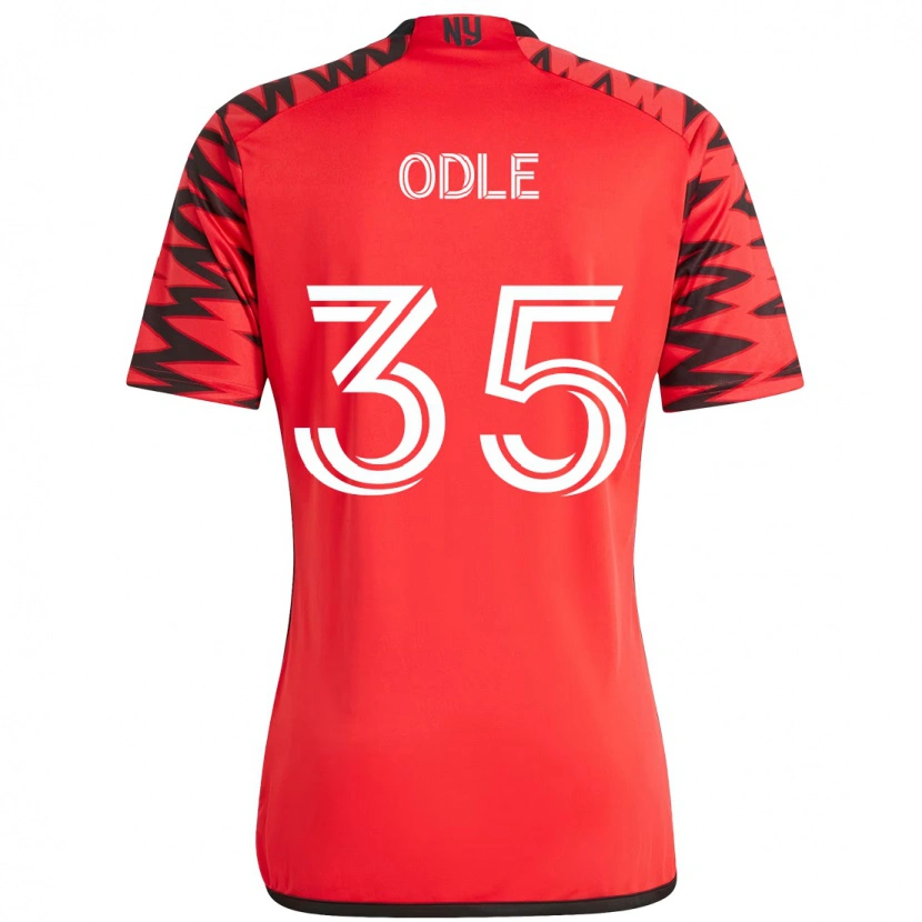 Danxen Barn Dallas Odle #35 Röd Svart Hemmatröja Matchtröjor 2025/26 Tröjor T-Tröja