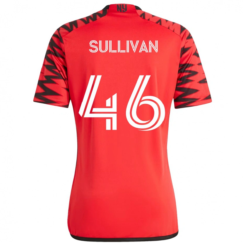 Danxen Barn Dylan Sullivan #46 Röd Svart Hemmatröja Matchtröjor 2025/26 Tröjor T-Tröja