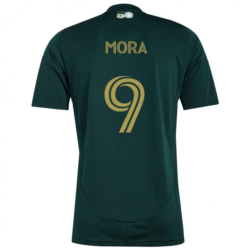 Danxen Barn Felipe Mora #9 Svart Brun Hemmatröja Matchtröjor 2025/26 Tröjor T-Tröja