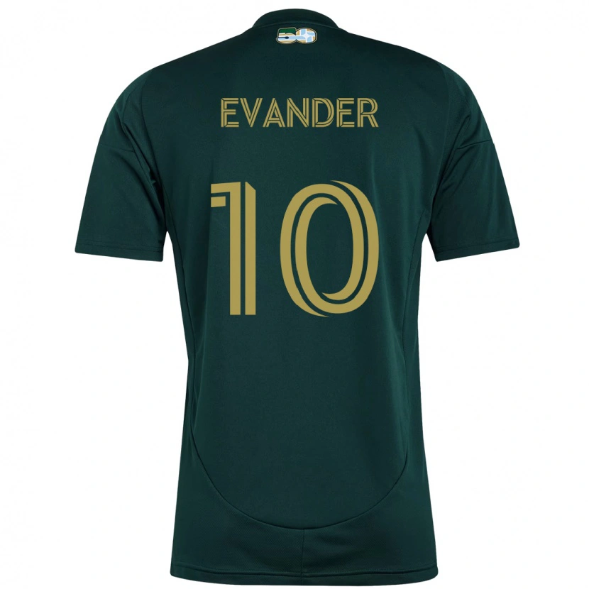 Danxen Barn Evander #10 Svart Brun Hemmatröja Matchtröjor 2025/26 Tröjor T-Tröja