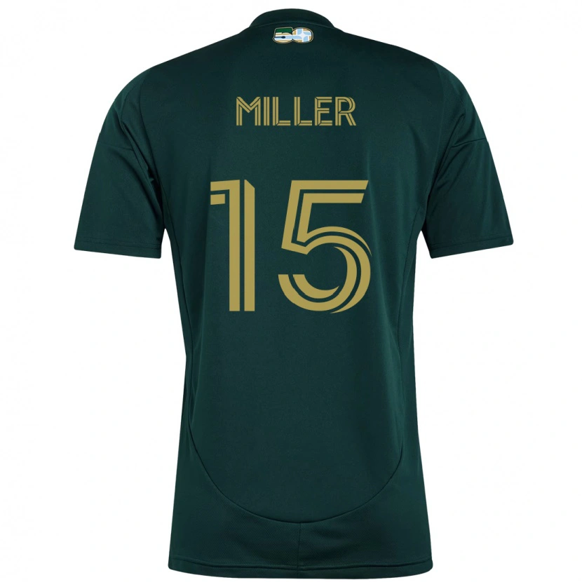 Danxen Barn Eric Miller #15 Svart Brun Hemmatröja Matchtröjor 2025/26 Tröjor T-Tröja