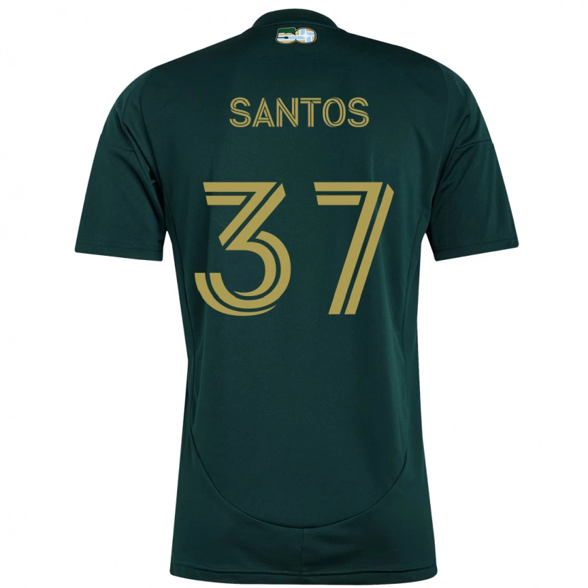 Danxen Barn Noah Santos #37 Svart Brun Hemmatröja Matchtröjor 2025/26 Tröjor T-Tröja