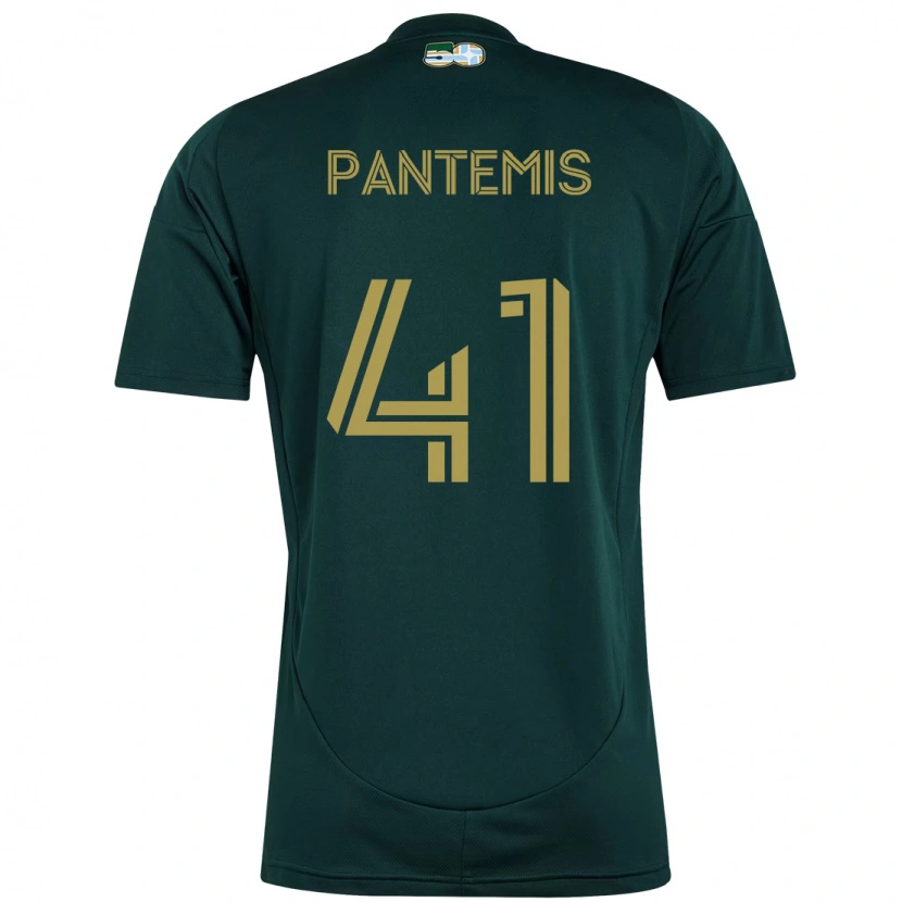 Danxen Barn James Pantemis #41 Svart Brun Hemmatröja Matchtröjor 2025/26 Tröjor T-Tröja