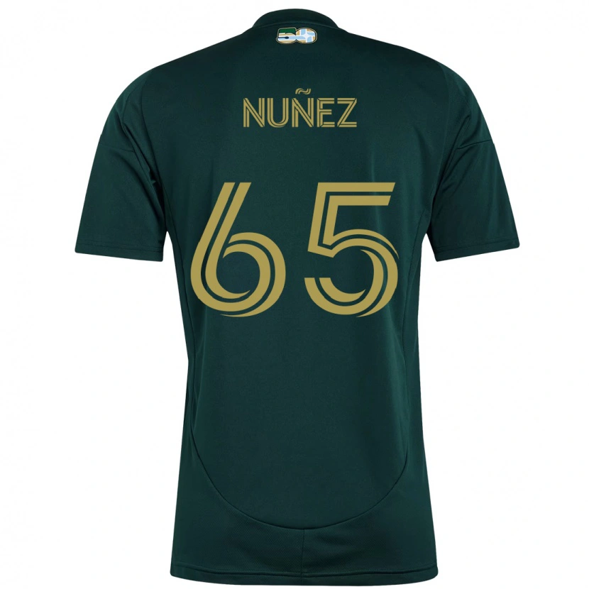 Danxen Barn Daniel Núñez #65 Svart Brun Hemmatröja Matchtröjor 2025/26 Tröjor T-Tröja
