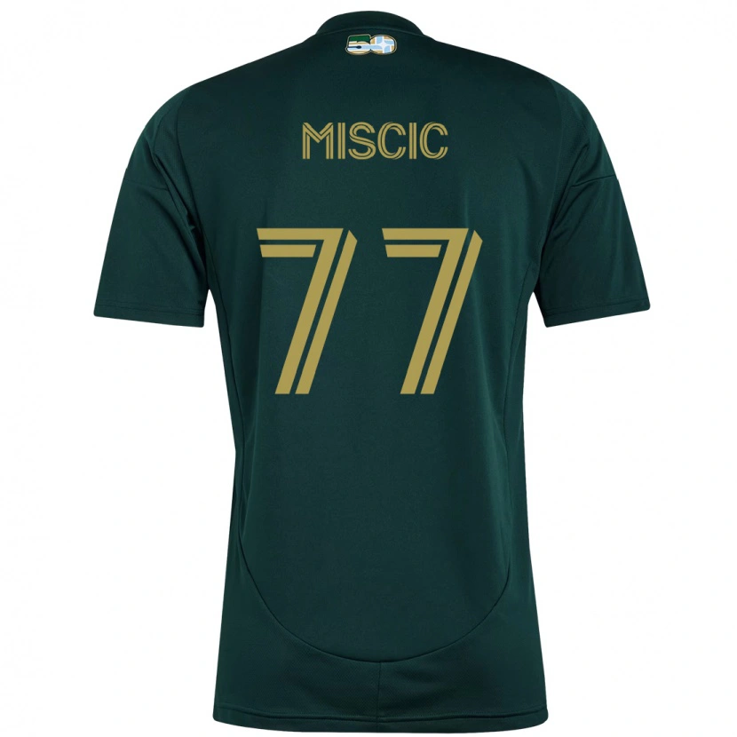 Danxen Barn Selmir Miscic #77 Svart Brun Hemmatröja Matchtröjor 2025/26 Tröjor T-Tröja