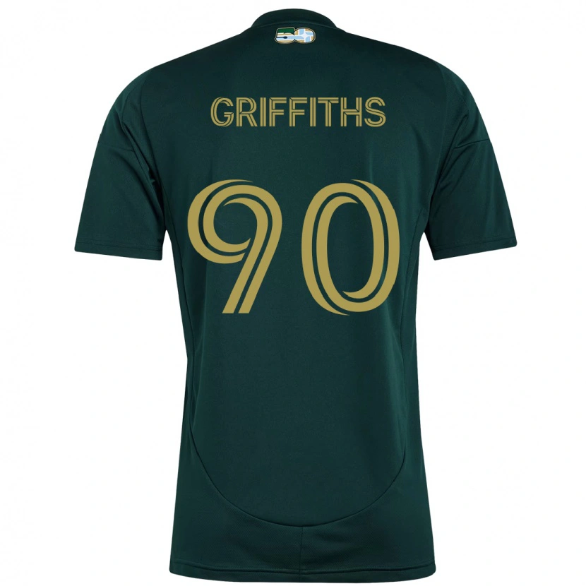 Danxen Barn Reo Griffiths #90 Svart Brun Hemmatröja Matchtröjor 2025/26 Tröjor T-Tröja