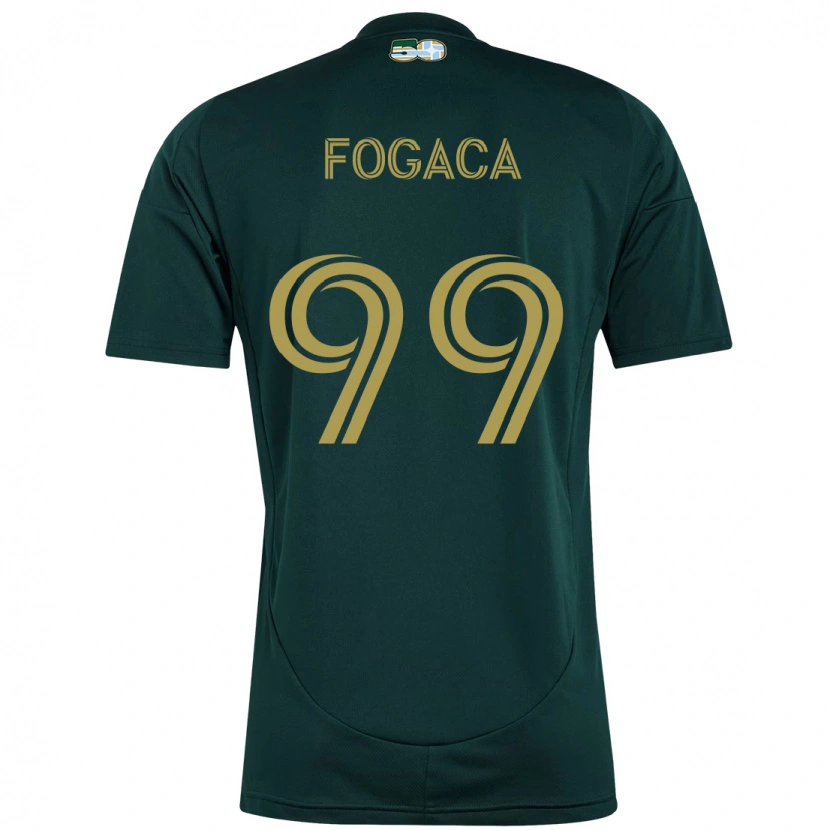 Danxen Barn Nathan Fogaça #99 Svart Brun Hemmatröja Matchtröjor 2025/26 Tröjor T-Tröja