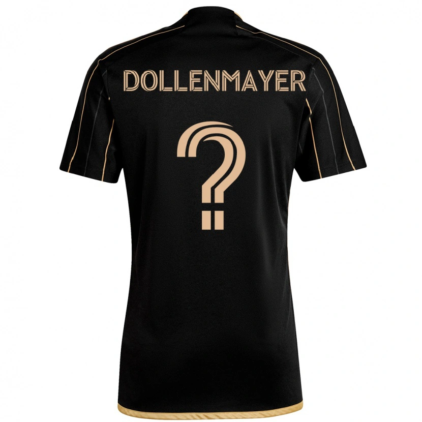 Danxen Barn Noah Dollenmayer #0 Svart Brun Hemmatröja Matchtröjor 2025/26 Tröjor T-Tröja