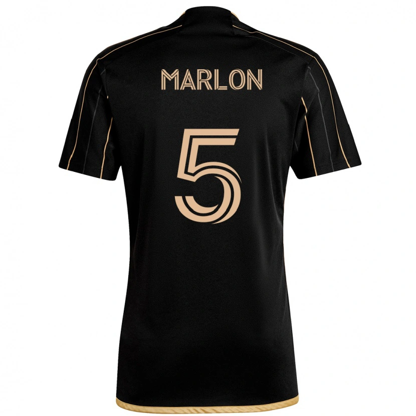 Danxen Barn Marlon #5 Svart Brun Hemmatröja Matchtröjor 2025/26 Tröjor T-Tröja