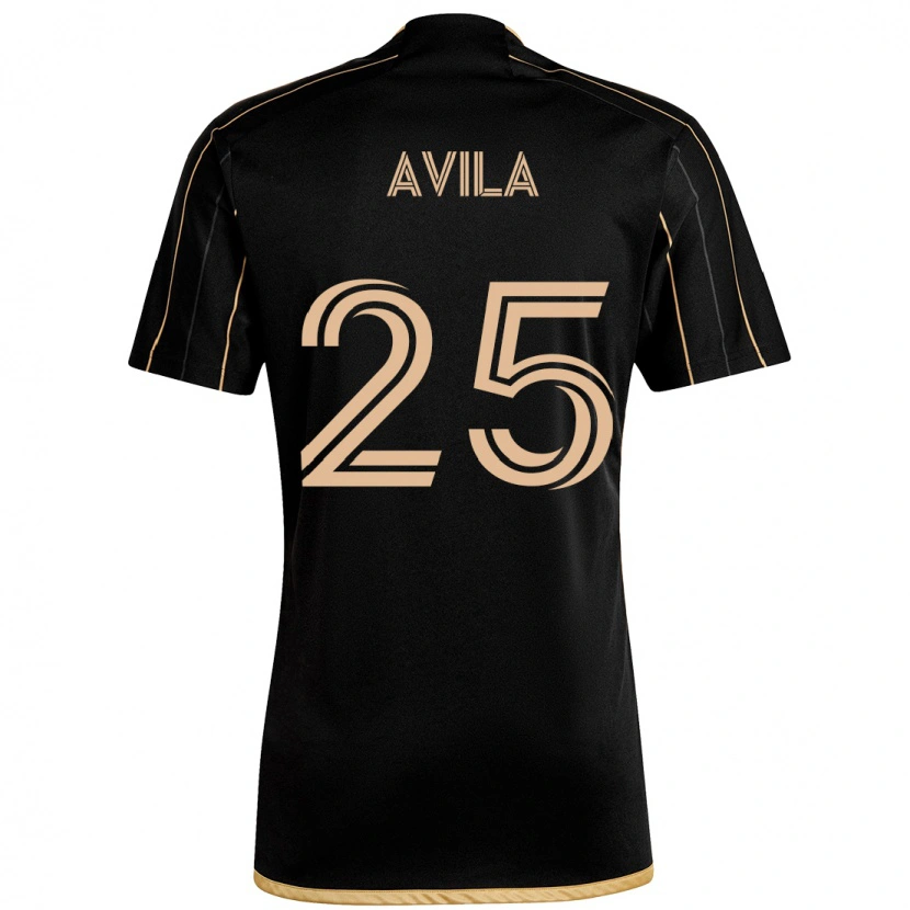 Danxen Barn Armando Avila #25 Vit Brun Hemmatröja Matchtröjor 2025/26 Tröjor T-Tröja