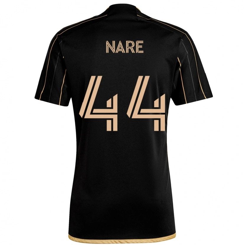 Danxen Barn Thabo Nare #44 Svart Brun Hemmatröja Matchtröjor 2025/26 Tröjor T-Tröja