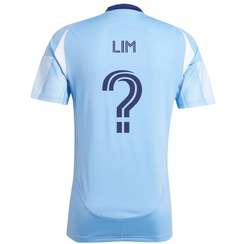 Danxen Barn Evan Lim #0 Ljusblå Hemmatröja Matchtröjor 2025/26 Tröjor T-Tröja