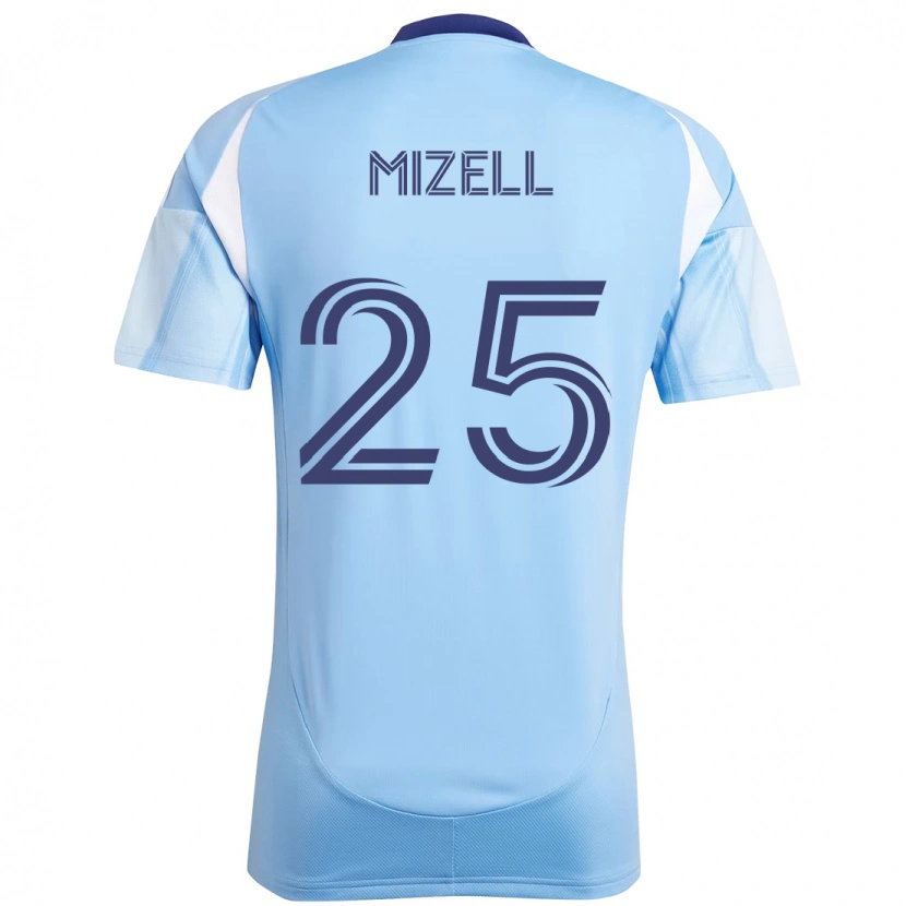 Danxen Barn Cody Mizell #25 Ljusblå Hemmatröja Matchtröjor 2025/26 Tröjor T-Tröja