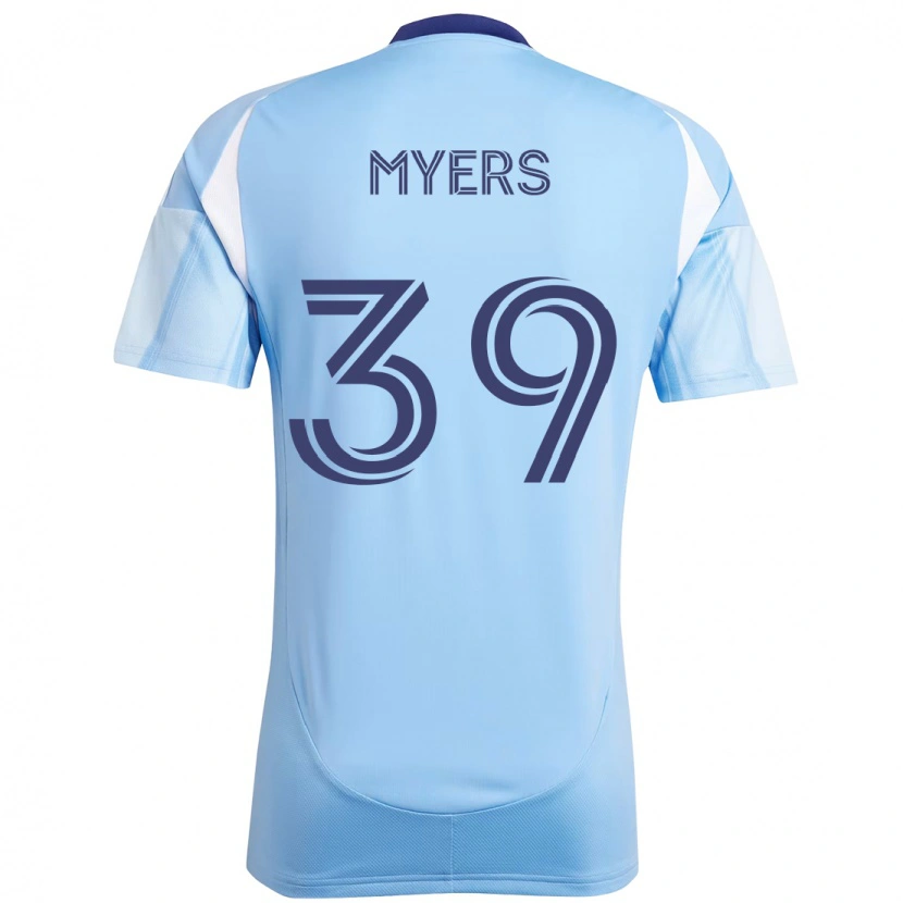 Danxen Barn Md Myers #39 Ljusblå Hemmatröja Matchtröjor 2025/26 Tröjor T-Tröja